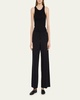 Bariem Wide-Leg Jersey Pants