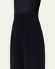 Myriam Pleated Wide-Leg Silk Pants