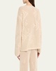 Angel Fish Knit Lace Pullover