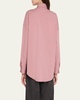 Monili Collar Cotton Popeline Shirt