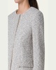 Adriana Short Tweed Boucle Jacket