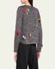 Promenade Raised Flag Crochet Cardigan