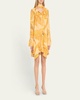 Kazan Printed Scarf Shirtdress