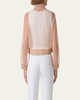 Taide Techno Stretch Tulle Bomber Jacket