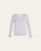 Weekend V-Neck Cashmere Pullover Sweater
