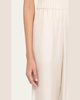 High-Rise Tapered Silk Twill Trousers