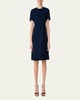 Double-Face A-Line Dress