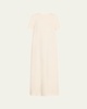 Long Silk T-Shirt Dress
