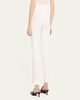 Straight Leg Wool Pants
