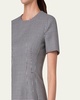 Double-Face Wool Tailored Sheath Dress