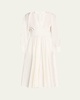 Viro Long-Sleeve Midi Dress