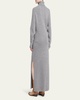 Journey Wool Turtleneck Maxi Dress