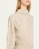 Warm Pleats Self-Tie Wool Tunic