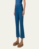 Cali Flared Denim Cropped Pants