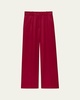 Pleated Wide-Leg Suit Pants