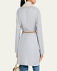 Belted Reversible Double-Faced Jacket