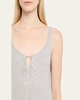 Anzu Lace-Trim Pointelle Chemise