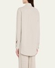 Oversized Long-Sleeve Shirt