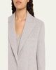 Single-Breasted Jersey Boyfriend Blazer
