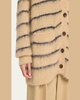 Cody Stripe Fuzzy Cardigan