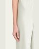 Fluid Bias-Cut Crushed Satin Pants