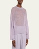 Mohair Shetland Gauze Knit Sweater