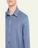 Men's Silk Pique Sport Shirt