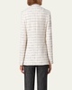  Small Window Check Tweed Blazer