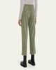 Easy Relaxed Straight-Leg Crop Trousers