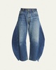 Upcycled Jeans with Side Inserts