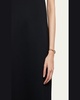 18k Rose Gold Iconica Bangle Bracelet with Diamonds