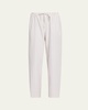 Hypnosta Striped Straight-Leg Drawstring Pants