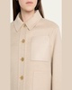 Cashmere Blend Workwear Jacket with Anagram Pocket