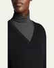 V-Neck Easy Cashmere Pullover