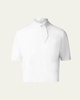 Cashmere Knit Top with Knot Detail