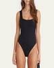 Vero Square-Neck One-Piece Swimsuit (DD-E Cup)