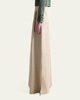 Mack Pleated Cotton Maxi Skirt