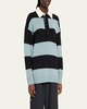 Mason Striped Wool-Cashmere Sweater