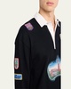 Men's Multi-Flag Rugby Shirt