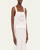 Belvoir Broderie Anglaise Lace Tank Top