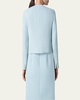 Adriana Short Wool Crepe Jacket