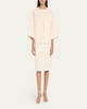 Open-Front Wool Kimono Jacket