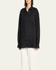 Nesson Oversized Linen Button-Down Shirt