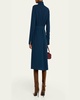 Belted Split-Cuff Shirtdress
