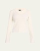 Austen Ribbed V-Neck Top