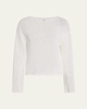 Coated Cotton Pullover