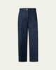 Chiara Wide Leg Cotton Wool Denim Pants
