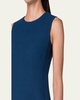 Sleeveless Sheath Wool Dress