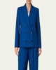 Double-Breasted Cool Wool Jacket