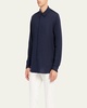 Men's Silk Pique Sport Shirt
